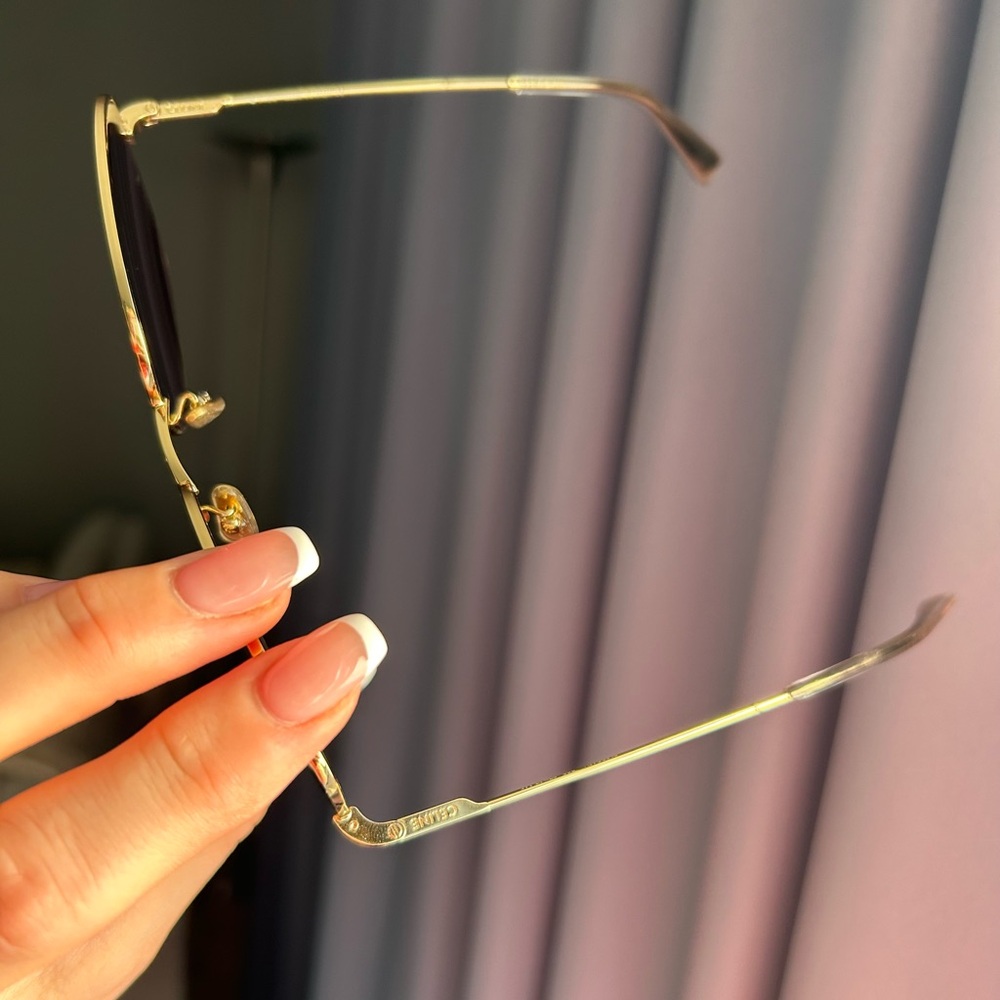 Authentic NEW Celine Square Aviator Sunglasses - Picture 5 of 8